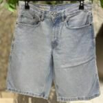 BAGGT FIT DENIM BERMUDA SHORTS