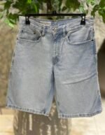 BAGGT FIT DENIM BERMUDA SHORTS