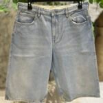 BAGGY FIT DENIM BERMUDA SHORTS
