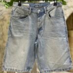 BAGGY FIT DENIM BERMUDA SHORTS