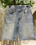 BAGGY FIT DENIM BERMUDA SHORTS