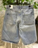 BAGGY FIT DENIM BERMUDA SHORTS - Image 3