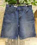 BAGGY FIT BERMUDA DENIM SHORTS