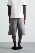 BAGGY FIT DENIM BERMUDA SHORTS - Image 4