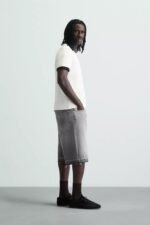 BAGGY FIT DENIM BERMUDA SHORTS - Image 5