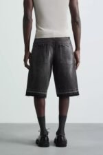 BAGGY FIT DENIM BERMUDA SHORTS - Image 6