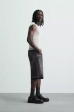 BAGGY FIT DENIM BERMUDA SHORTS - Image 7