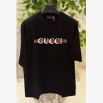 GUCCI LOGO-PRINT COTTON T-SHIRT