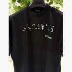BALENCIAGA HAND-DRAWN LOGO T-SHIRT - Image 4