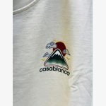CASABLANCA “MONTAGNE ONDULÉE” LOGO PRINT COTTON JERSEY T-SHIRT - Image 4