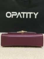 JW PEI Noor Top Handle Bag in Deep Burgundy. - Image 4