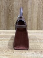 ELISE LARGE FAUX SUEDE TOP HANDLE BAG - Image 2