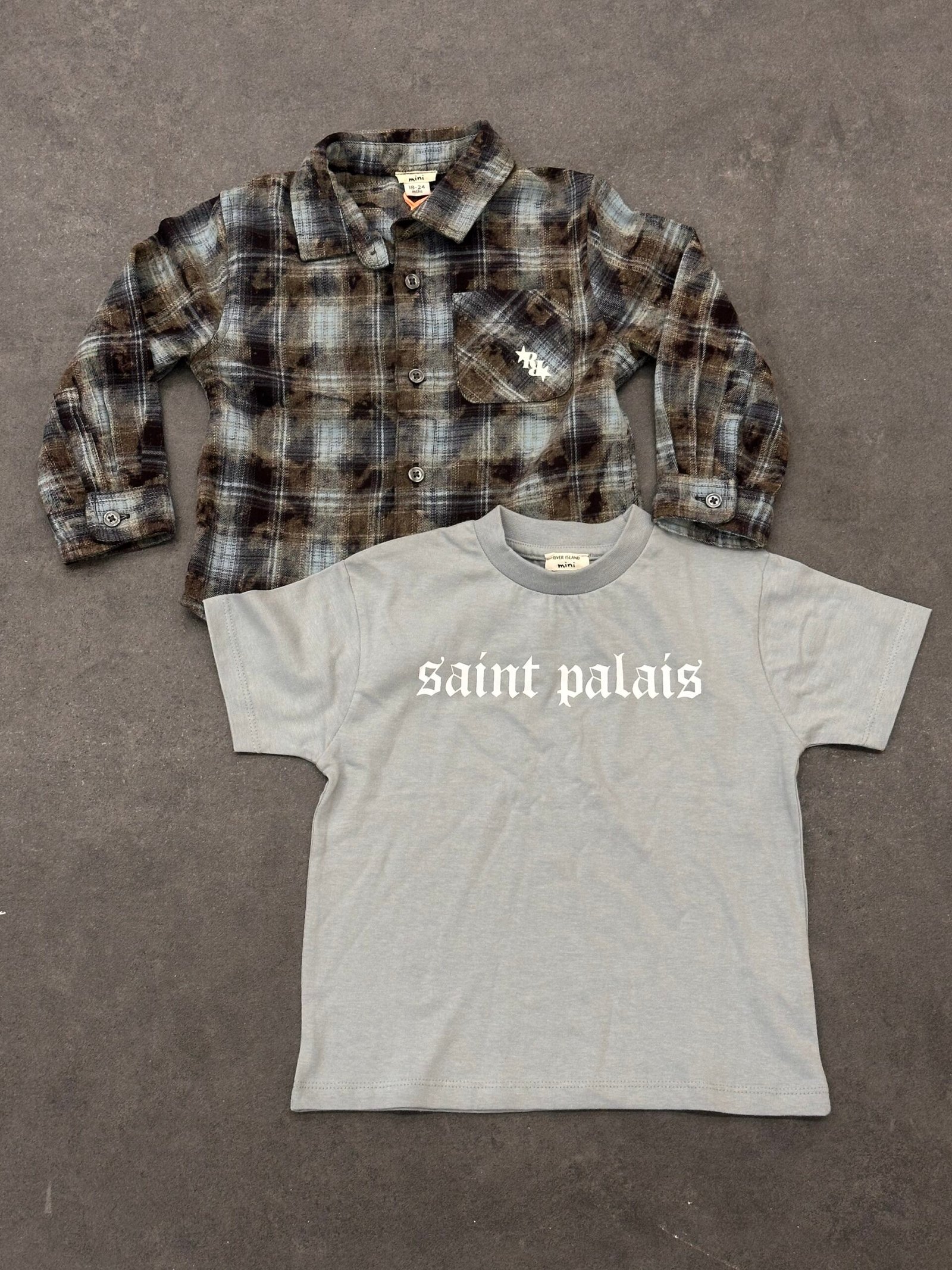 img_1661 Boys Smart Casual Sleeve Shirt - Image 1