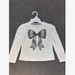 Trendy Girls 2-Piece Black & White Top Set - Image 2