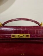 NOOR FAUX SUEDE TOP HANDLE BAG - Image 3