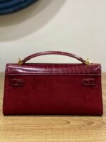 NOOR FAUX SUEDE TOP HANDLE BAG - Image 7