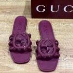 INTERLOCKING G SLIDE SANDALS