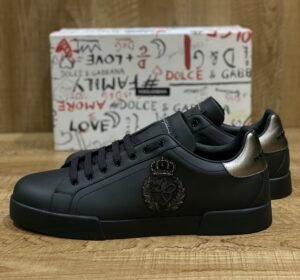 PORTOFINO LIGHT-STROBEL CROWN PATCH SNEAKERS