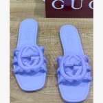 INTERLOCKING G SLIDE SANDALS
