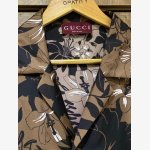 PRINTED SILK TWILL BOWLING SHIRT - Image 2