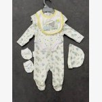 5-piece baby boy layette gift set