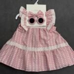 3-Piece Baby Girl Summer Dress Outfit Set