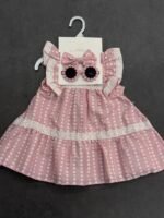 3-Piece Baby Girl Summer Dress Outfit Set