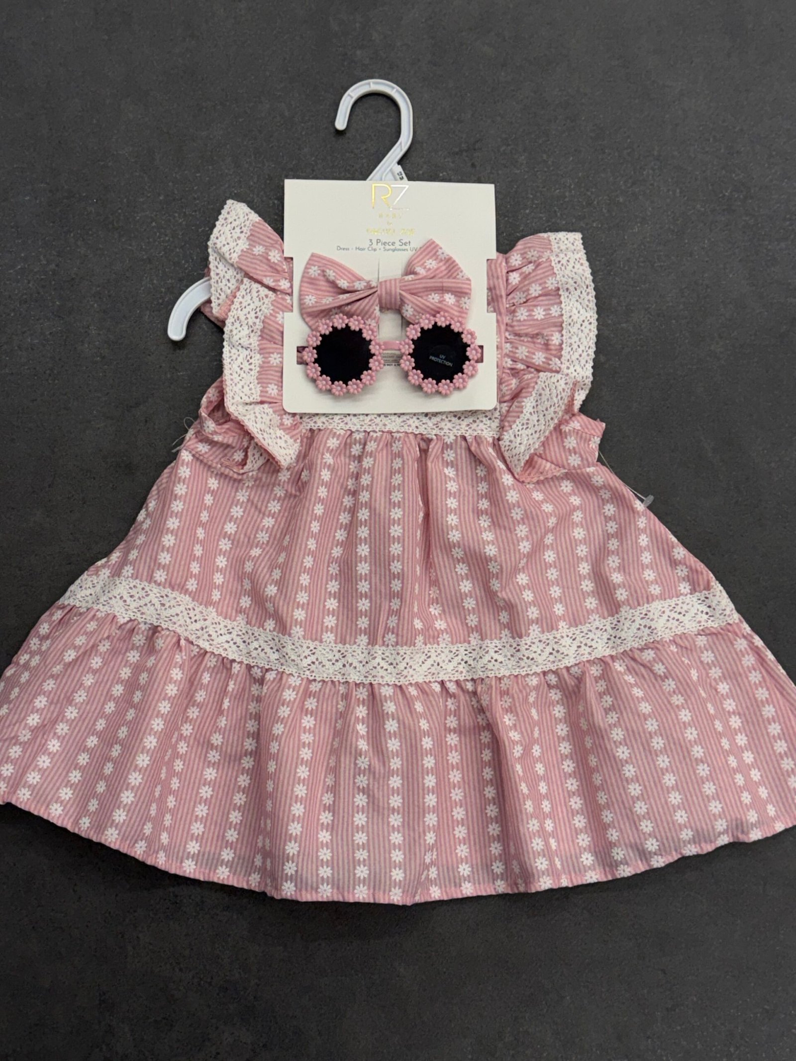 img_0137-2 3-Piece Baby Girl Summer Dress Outfit Set - Image 1