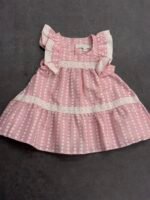 3-Piece Baby Girl Summer Dress Outfit Set - Image 3