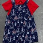 Nautical Sailboat Shortall Set