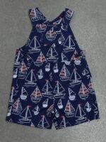 Nautical Sailboat Shortall Set - Image 3