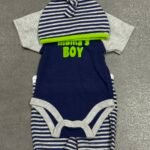 3-piece Mama’s boy infant clothing set
