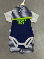 3-piece Mama’s boy infant clothing set