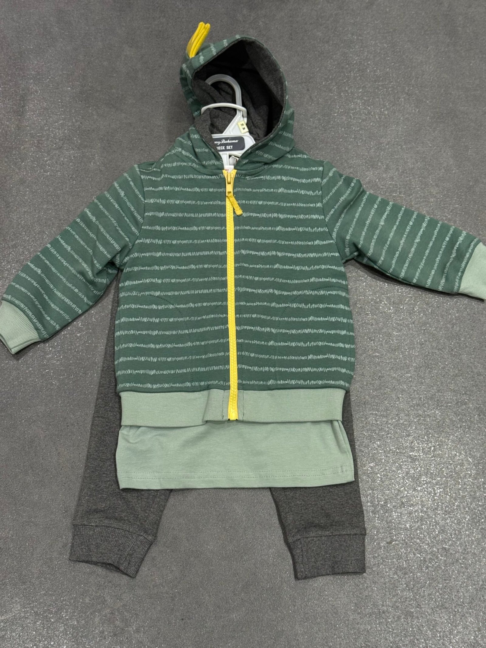 img_0314-4 Kids 3-Piece Dinosaur Outfit Set - Image 1