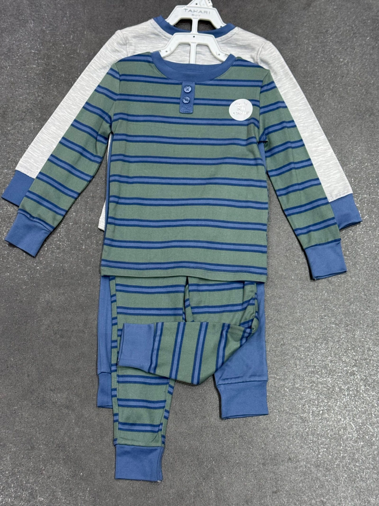 img_0319-3 Tahari toddler and infant 4-piece mix-and-match pajama set. - Image 1