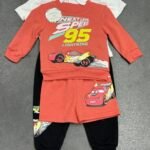 Disney Cars Lightning McQueen 4-Piece Mix and Match Outfit Set