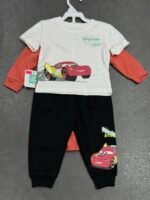 Disney Cars Lightning McQueen 4-Piece Mix and Match Outfit Set - Image 2