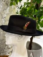 JAXON & JAMES CRUSHABLE C-CROWN WOOL FELT FEDORA HAT - Image 4
