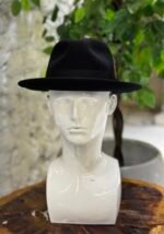 JAXON & JAMES CRUSHABLE C-CROWN WOOL FELT FEDORA HAT - Image 2