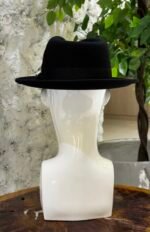 JAXON & JAMES CRUSHABLE C-CROWN WOOL FELT FEDORA HAT - Image 5