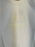 OFF WHITE RAGLAN STACKED DIAS WASHED JERSEY T-SHIRT - Image 2