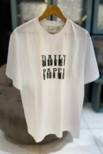 WHITE DP BLOCKED SS T-SHIRT