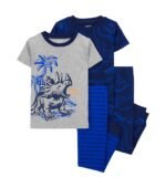 4-PIECE DINO PRINT PAJAMAS SER - Image 6