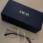 Dior- DiorBotanicaO S6U Geometric Silver-Tone Glasses