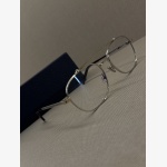Dior- DiorBotanicaO S6U Geometric Silver-Tone Glasses - Image 4