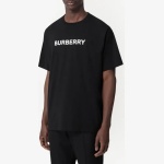 BURBERRY-logo-print cotton T-shirt - Image 4