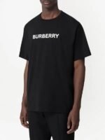 BURBERRY-logo-print cotton T-shirt - Image 4