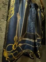 VERSACE-Nautical-print Shorts in Silk - Image 2