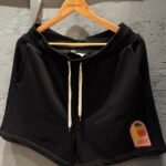 CASABLANCA-Black 'L'Arche' Shorts