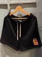 CASABLANCA-Black 'L'Arche' Shorts